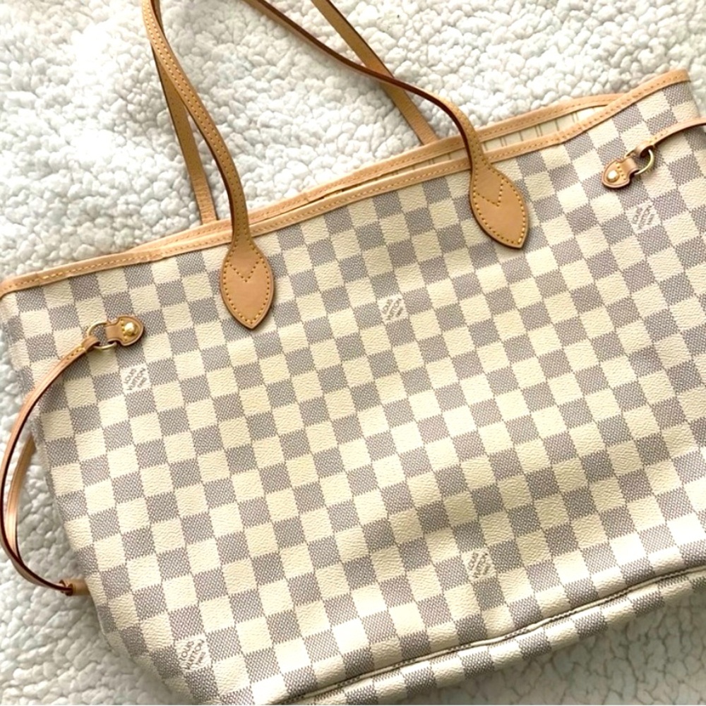 Louis Vuitton Damier Azur Neverfull Mm